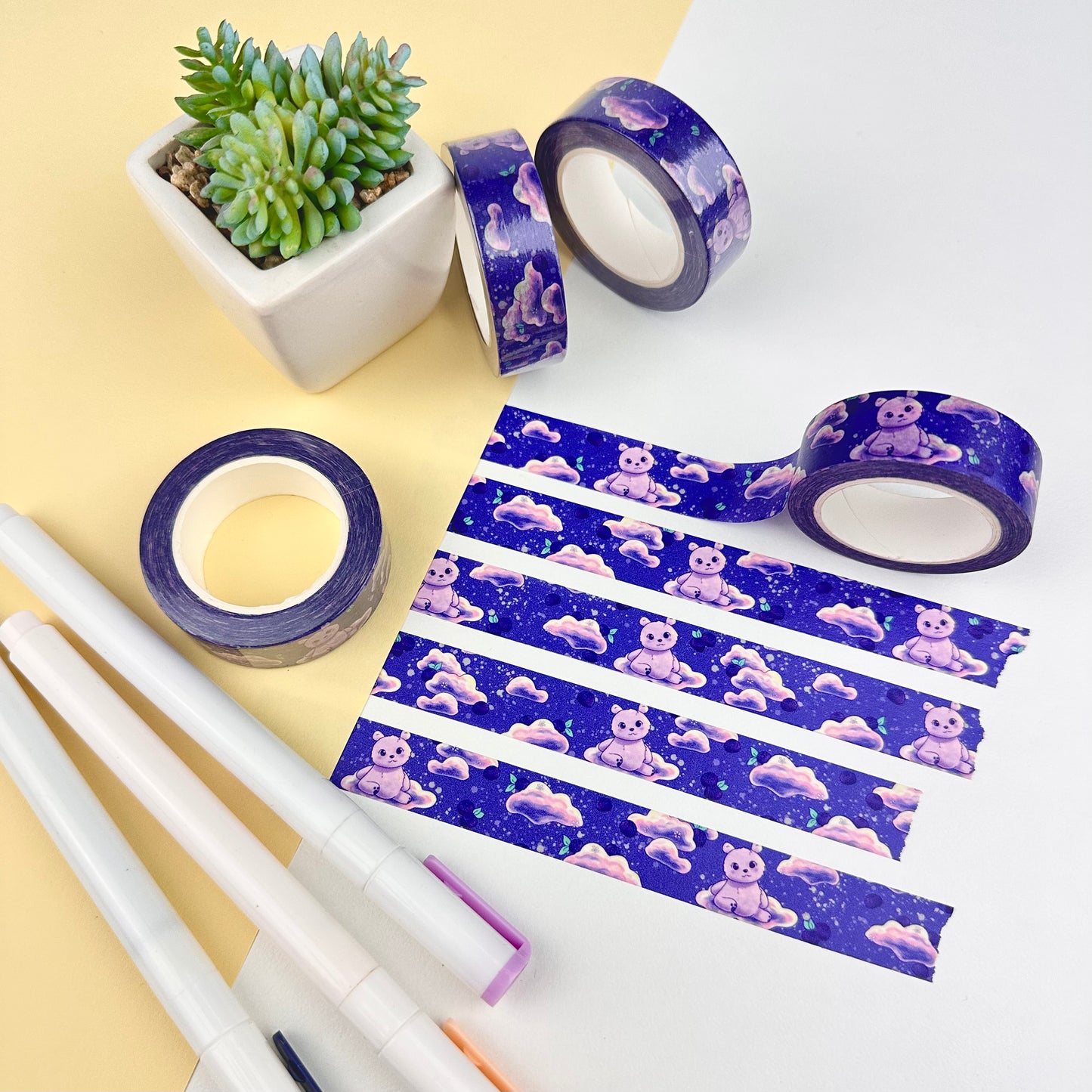 Bluebeary Washi Tape