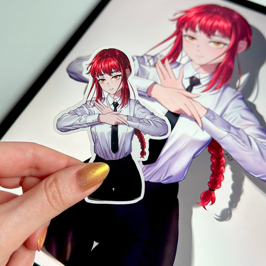 Makima Sticker (Chainsaw Man)