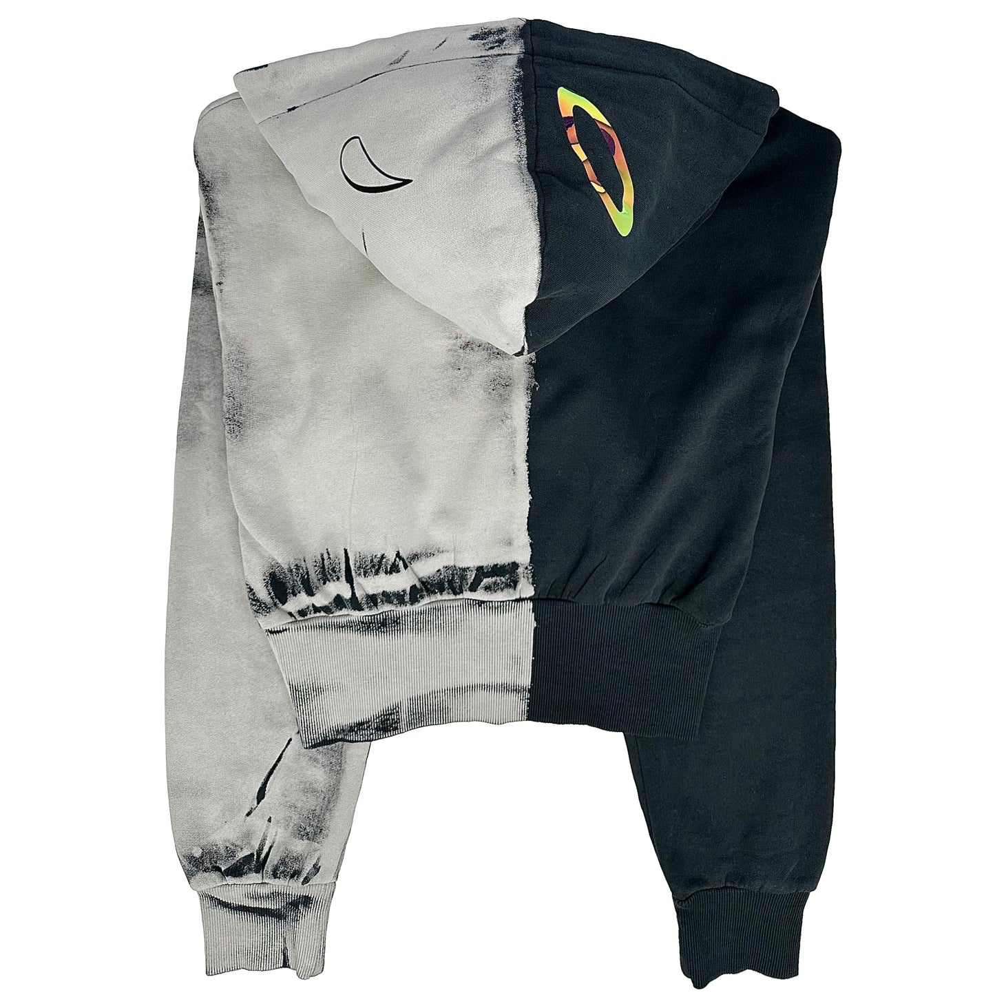 Demon\Angel Cropped Hoodie