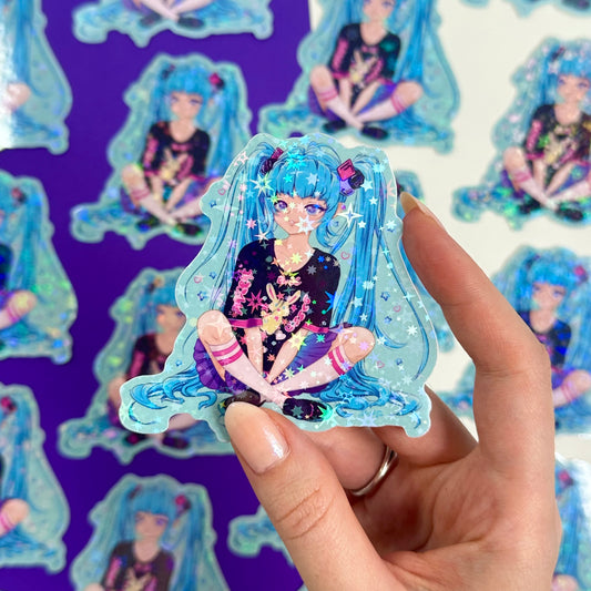 Cute Hatsune Miku Sticker