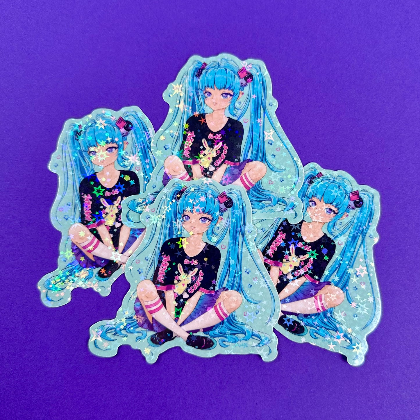 Cute Hatsune Miku Sticker