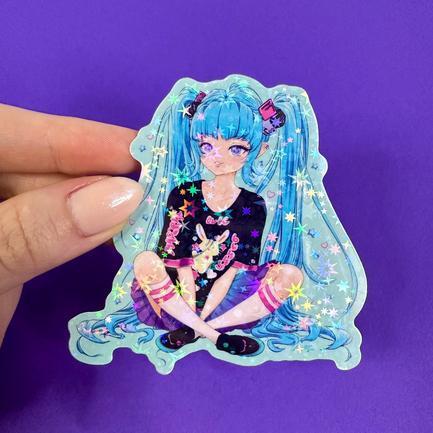 Cute Hatsune Miku Sticker