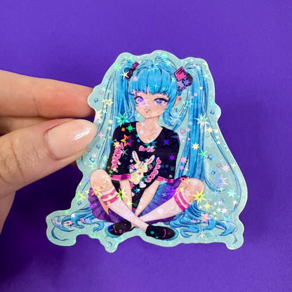 Cute Hatsune Miku Sticker