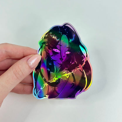 Rainbow Demon Sticker