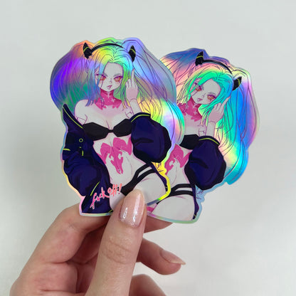 Edgerunners: Rebecca Sticker