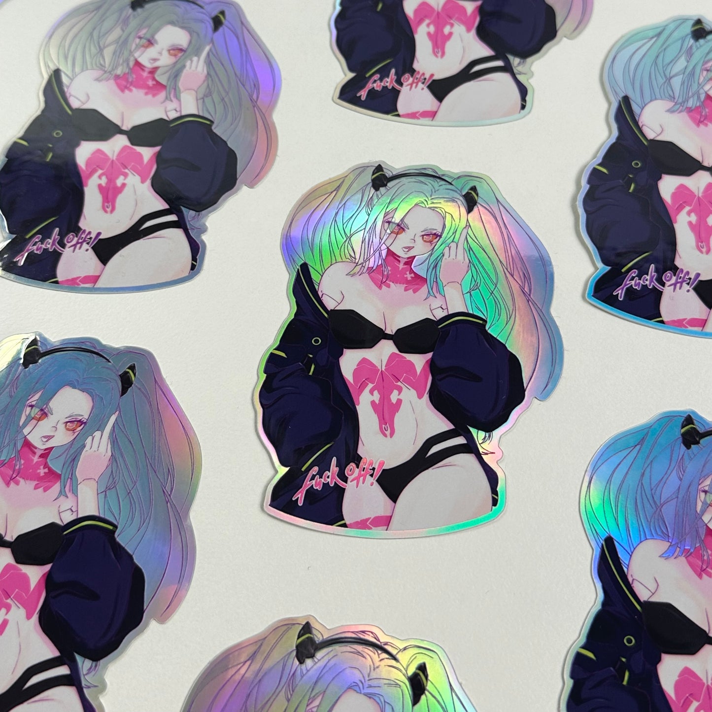 Edgerunners: Rebecca Sticker