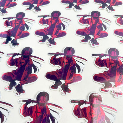 Cyber Samurai Sticker