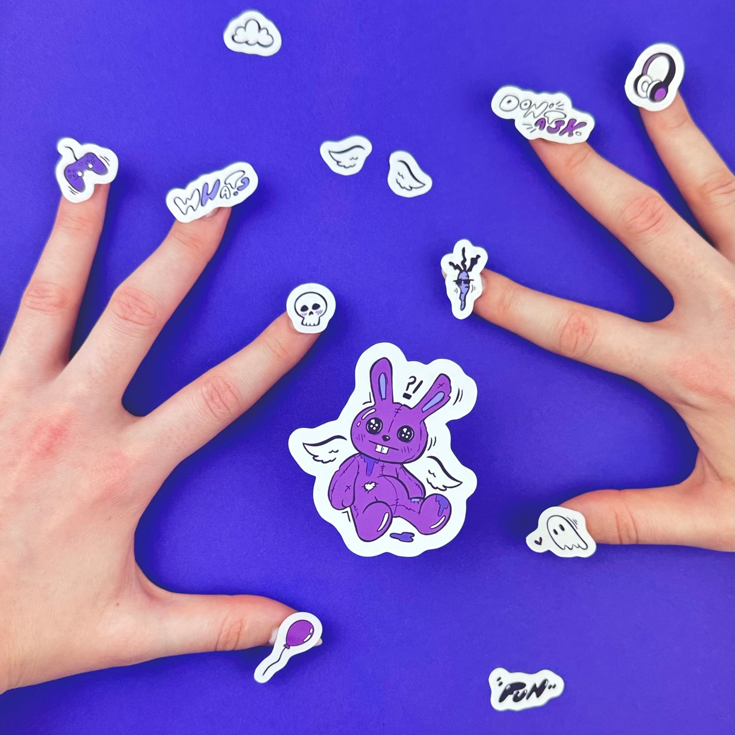 Bunny the Plushie Sticker Sheet