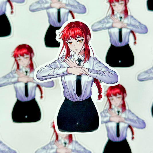 Makima Sticker (Chainsaw Man)