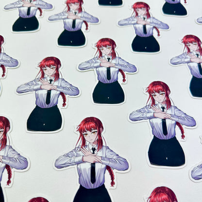 Makima Sticker (Chainsaw Man)