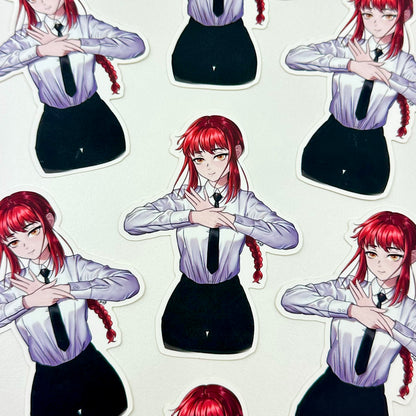 Makima Sticker (Chainsaw Man)