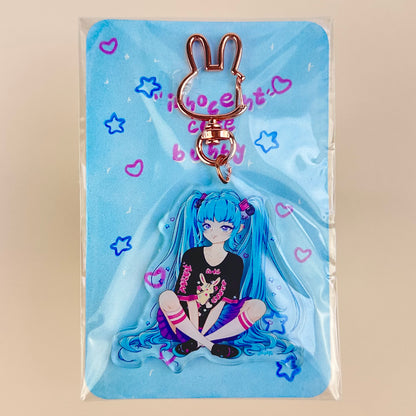Cute Hatsune Miku Keychain