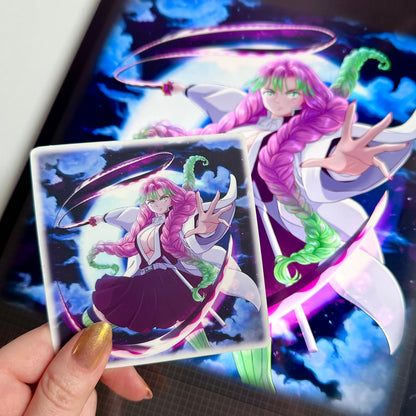 Moonlit Mitsuri Sticker