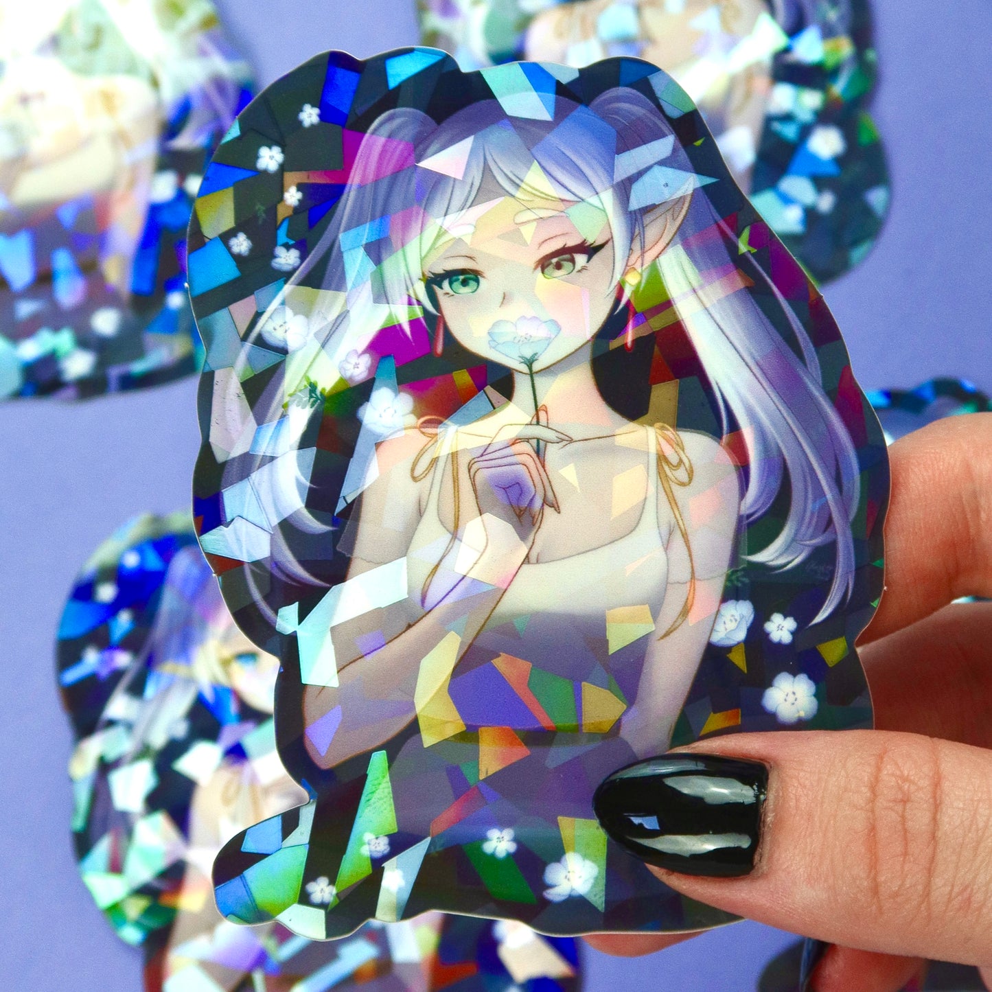 Frieren's Flowers of Reverie Sticker