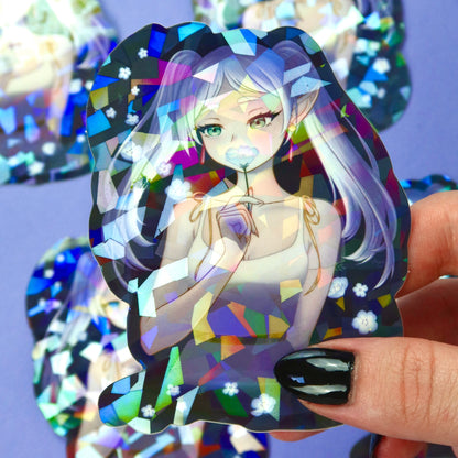 Frieren's Flowers of Reverie Sticker