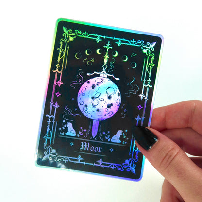 Tarot Card: Moon Sticker