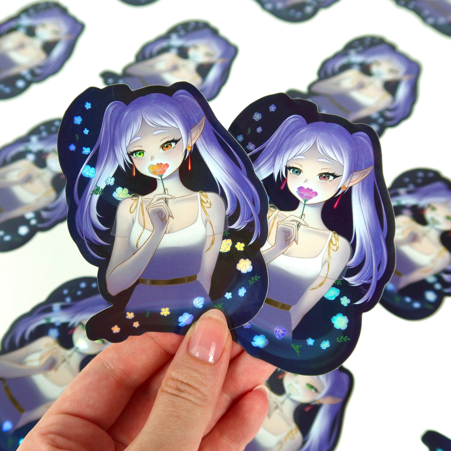 Frieren’s Flowers of Memory Sticker